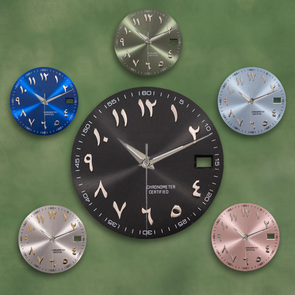 Men'S Accessories Types - NH35/NH36/4R35 Movements S-type 28.5mm Dial Arabic