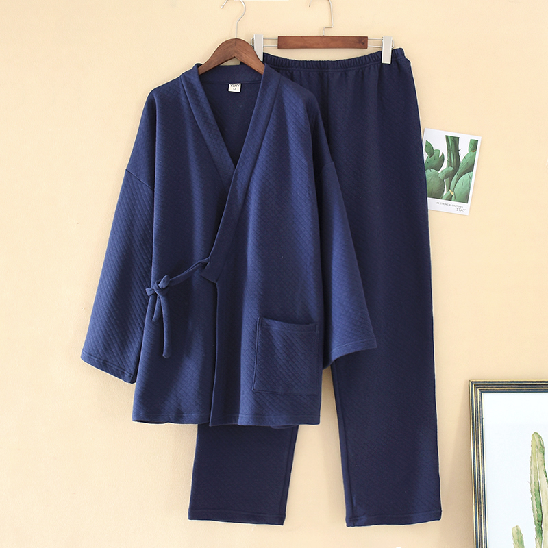 Men'S Kimono Accessories - Men's Japanese Kimono Yukata Pajamas Set