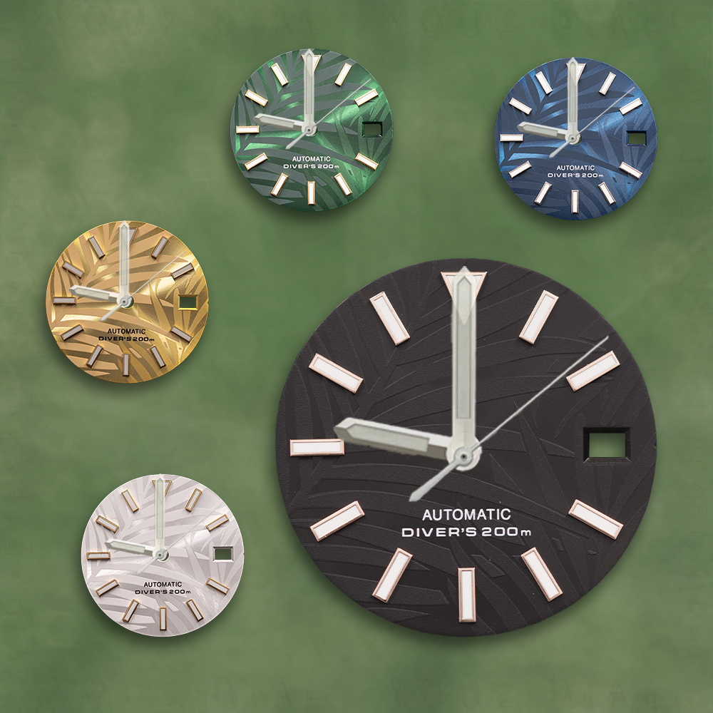Men'S Accessories Types - S type SKX007 Bamboo Leaf Dial