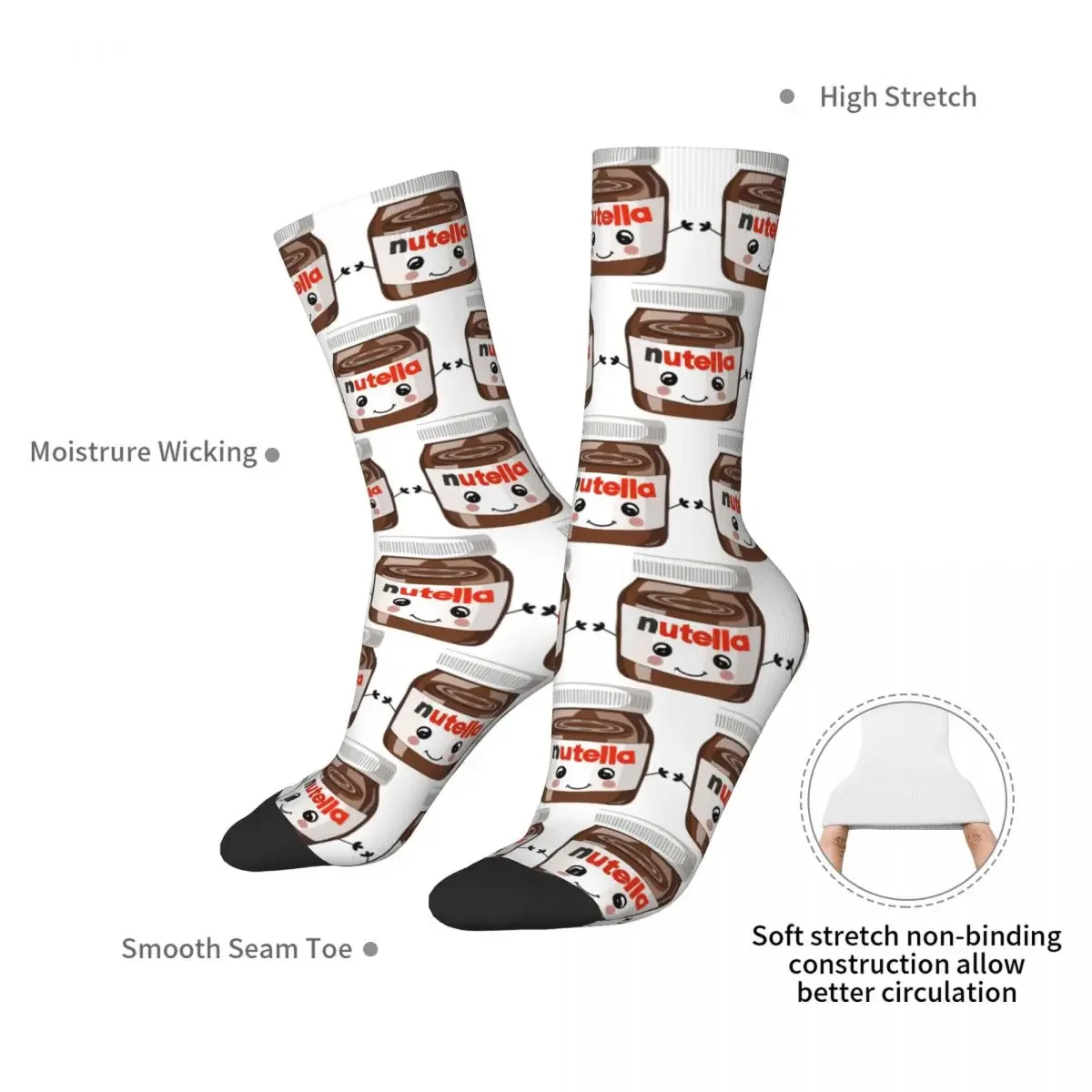 Nutella Cutie Socks Harajuku S - Men Accessories All 评论和价格