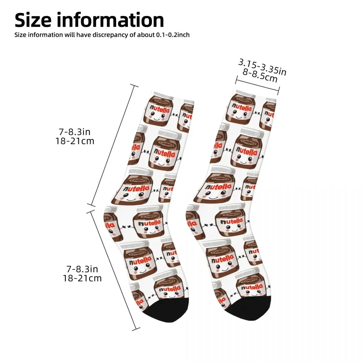Nutella Cutie Socks Harajuku S - Men Accessories All 评论和价格
