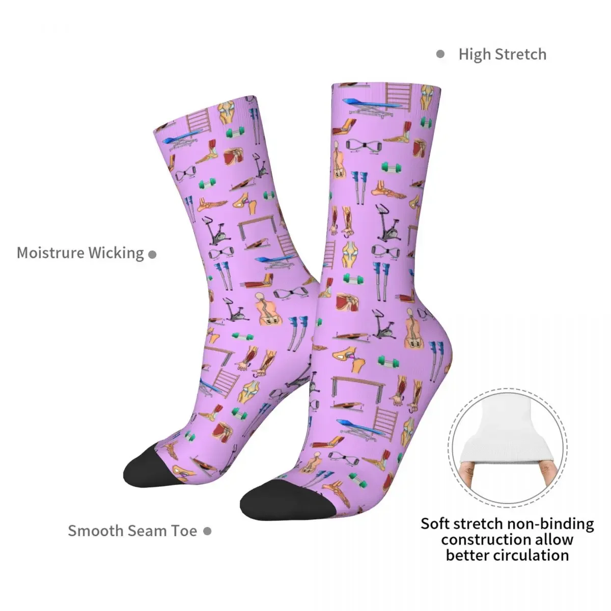 Physiotherapy ISHA Socks Haraj - Men Accessories All 评论和价格