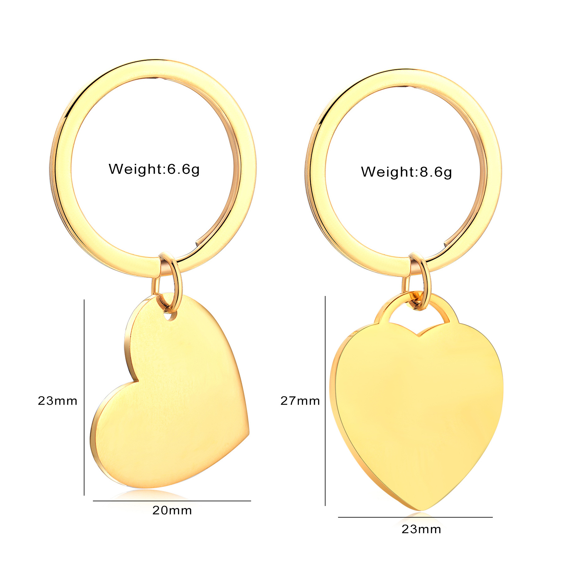 Custom Photo Love Pendant Key  - Men Accessories All 评论和价格