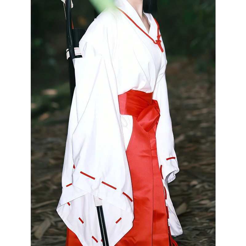 Anime Kikyo Inuyasha Cosplay C - Men'S Kimono Accessories 评论和价格