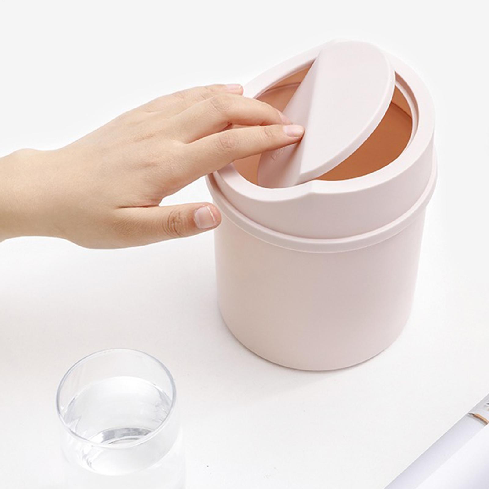 1Pc Desktop Mini Trash Can Wit - Men'S Accessories Types 评论和价格
