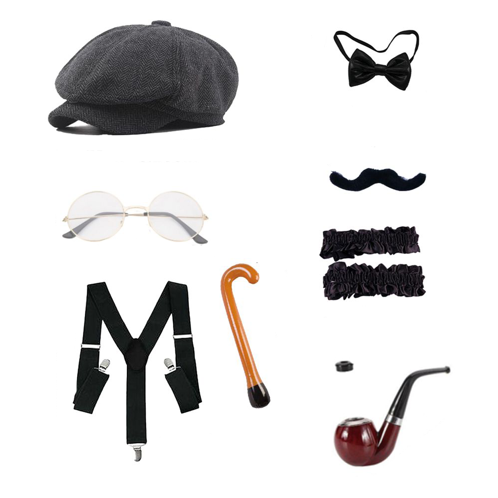 PESENAR Old Man Costume Access - Men'S Accessories In The 1920S 评论和价格